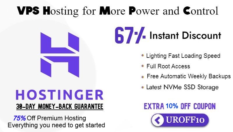 Hostinger Coupon Codes for March 2025{UP TO 90%}