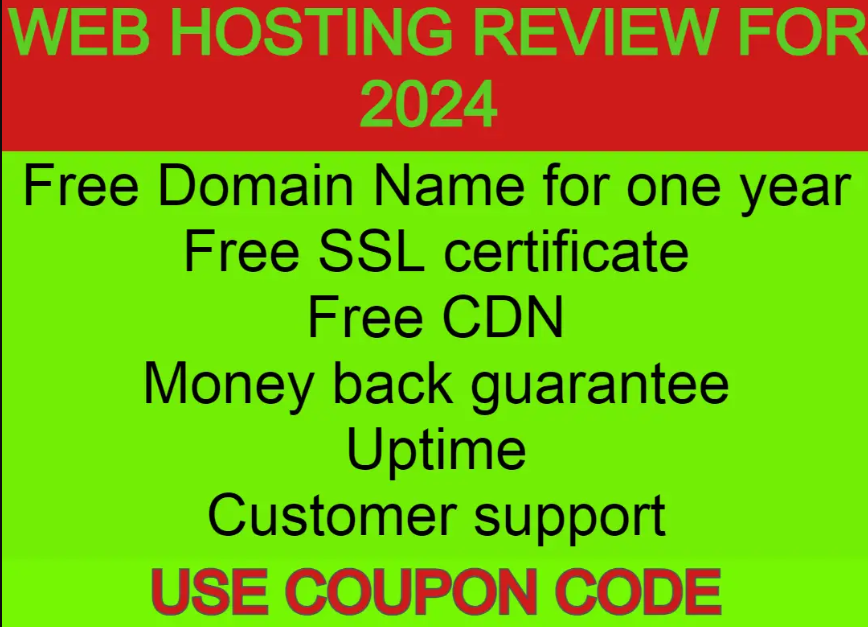 Web hosting Review for 2024