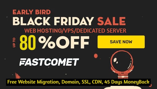 Best Black Friday Fastcomet Hosting Deals 2024