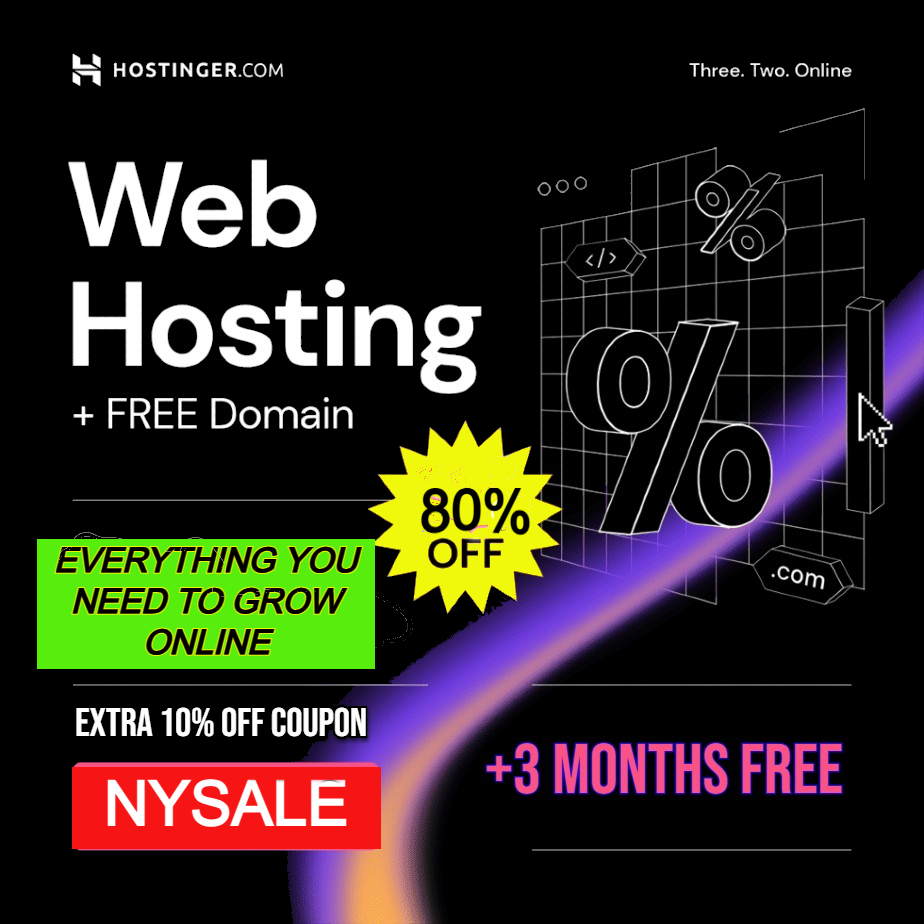 Hostinger Coupon Codes for January 2025